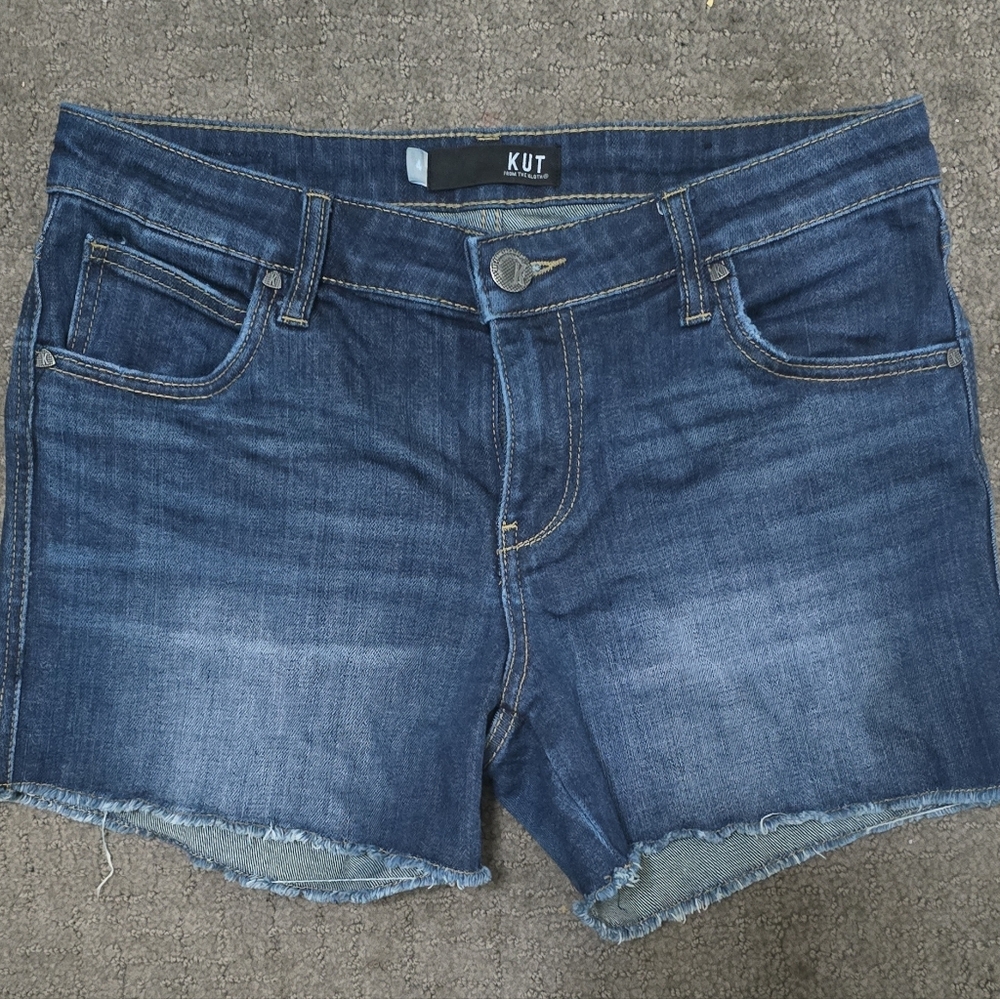KUT  from the Kloth Blue Women's Jean Shorts SIZE 4